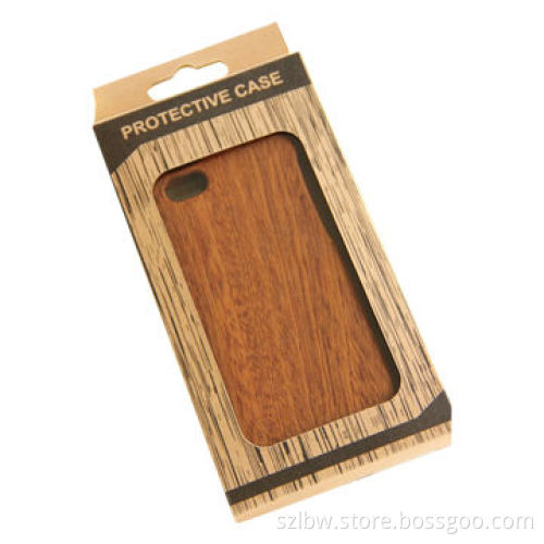 Purse Style Bamboo Mobile Phone Case for iPhone, Various Images are Available